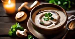 Krem z pieczarek przepis: ten prosty przepis odmieni Twoje obiady!