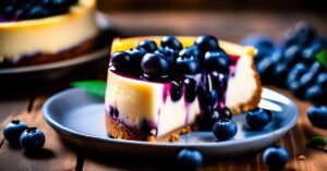 Przepis na sernik z borówkami: idealny na każdą okazję