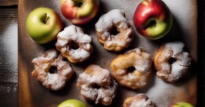Racuchy z jabłkami przepis babci: Smak dzieciństwa w każdym kęsie
