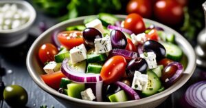 Sałatka grecka przepis: Odkryj smak prawdziwej Grecji!