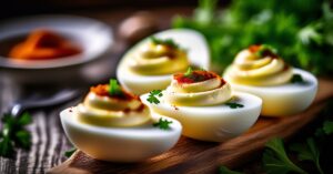 Jajka faszerowane przepis babci: Smak dzieciństwa na Twoim stole!