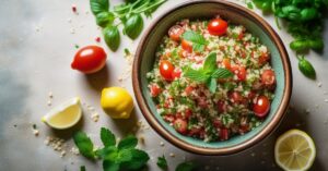 Tabbouleh: Świeża sałatka, która podbije Twoje podniebienie!