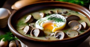 Przepis na żurek z suszonymi grzybami: Męska tradycja w nowoczesnej kuchni