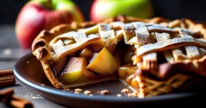 Szarlotka z frytkownicy beztłuszczowej: Szybki i pyszny deser