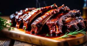 Ile piec żeberka? Idealny czas i temperatura dla soczystych żeberek