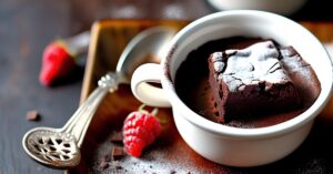 Brownie z mikrofali - szybki przepis na deser