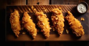 Filet w płatkach kukurydzianych – chrupiący i prosty przepis