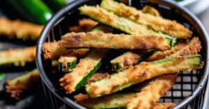 Cukinia z frytkownicy beztłuszczowej: Najlepsza i zdrowa!