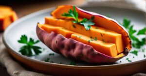 Batat z mikrofali - szybki i prosty przepis