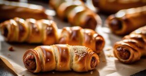 Ile piec parówki w cieście francuskim – idealny czas i temperatura